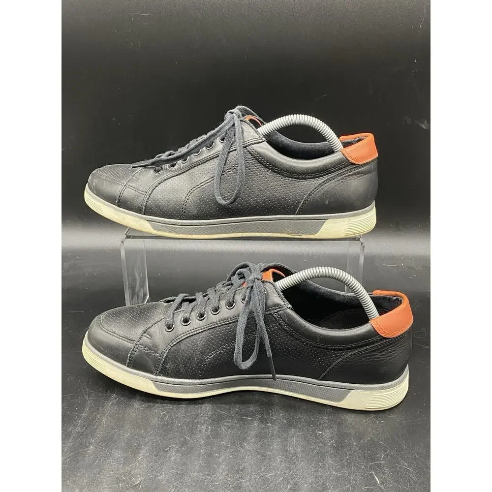 Cole Haan Men's Vartan Sport Ox Fashion Sneaker Black Leather C13916 Size 8.5 M